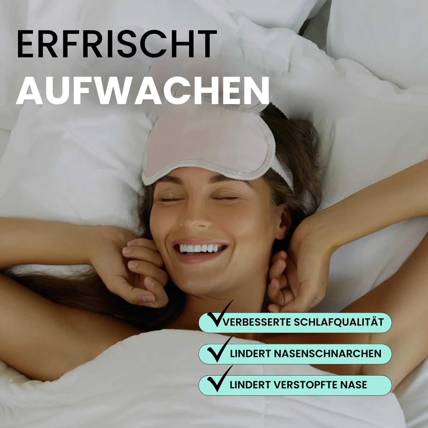 AtemMagnet® Magnetischer Nasenstreifen