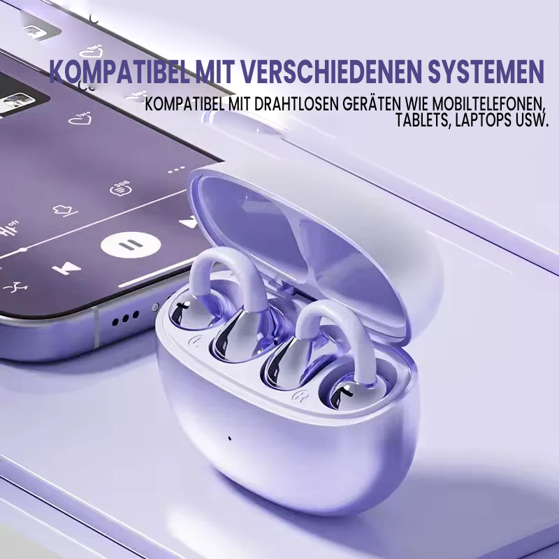 AeroClip Bluetooth-Kopfhörer mit Ohrclip