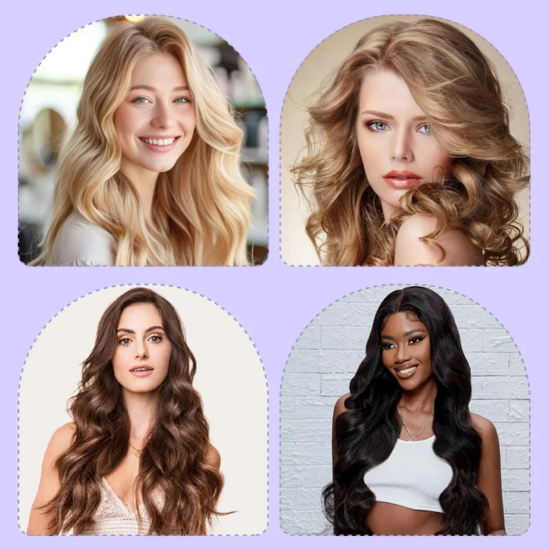 Romantischer Lockenstab für französische Eierrolle