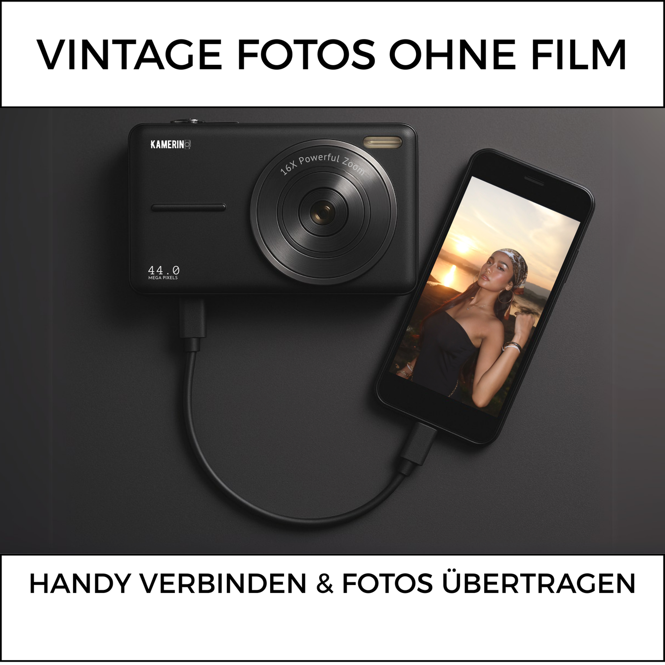 Kamerino Digitalkamera Vintage