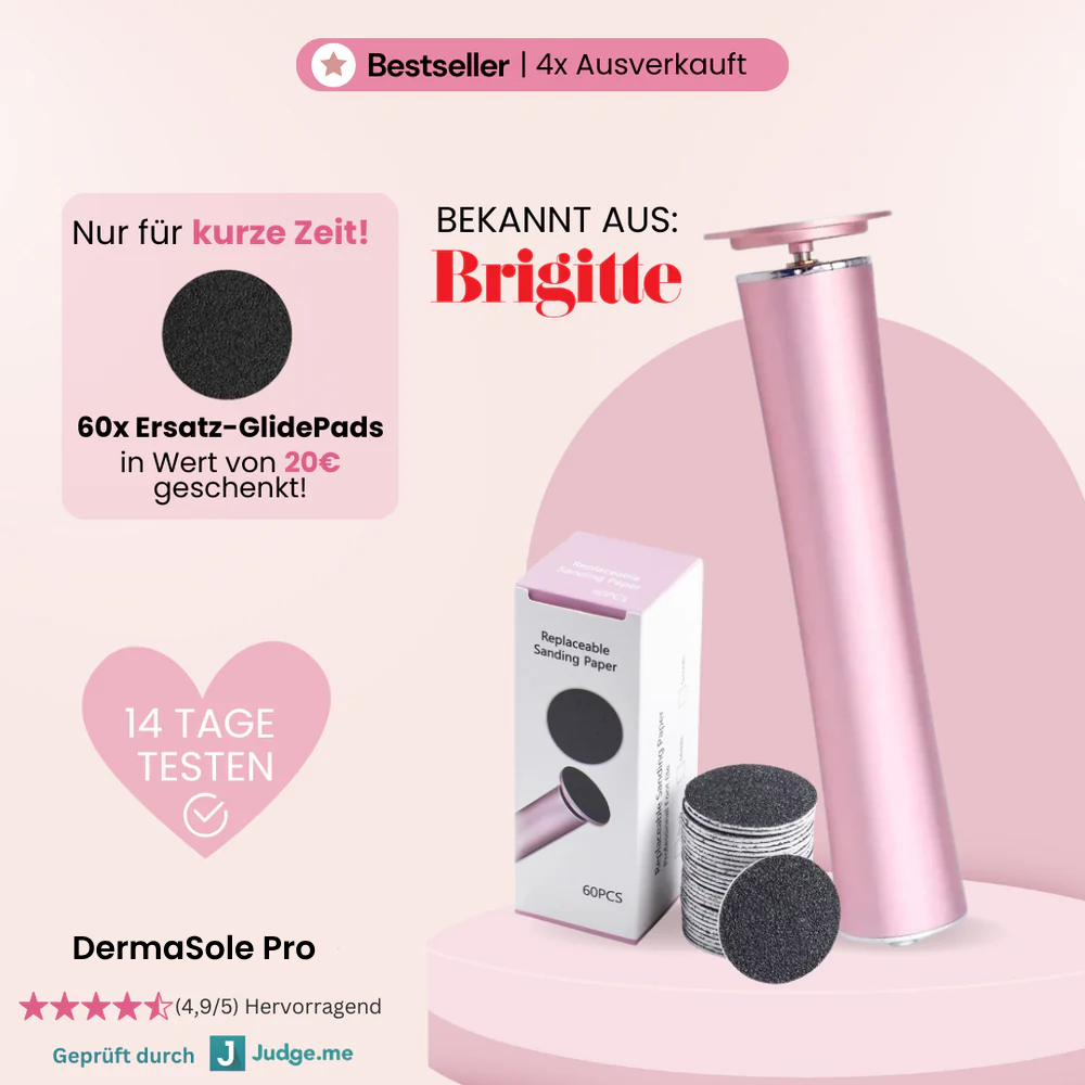 DermaGlide Pro inkl. 60 Glide Pads (Gratis)
