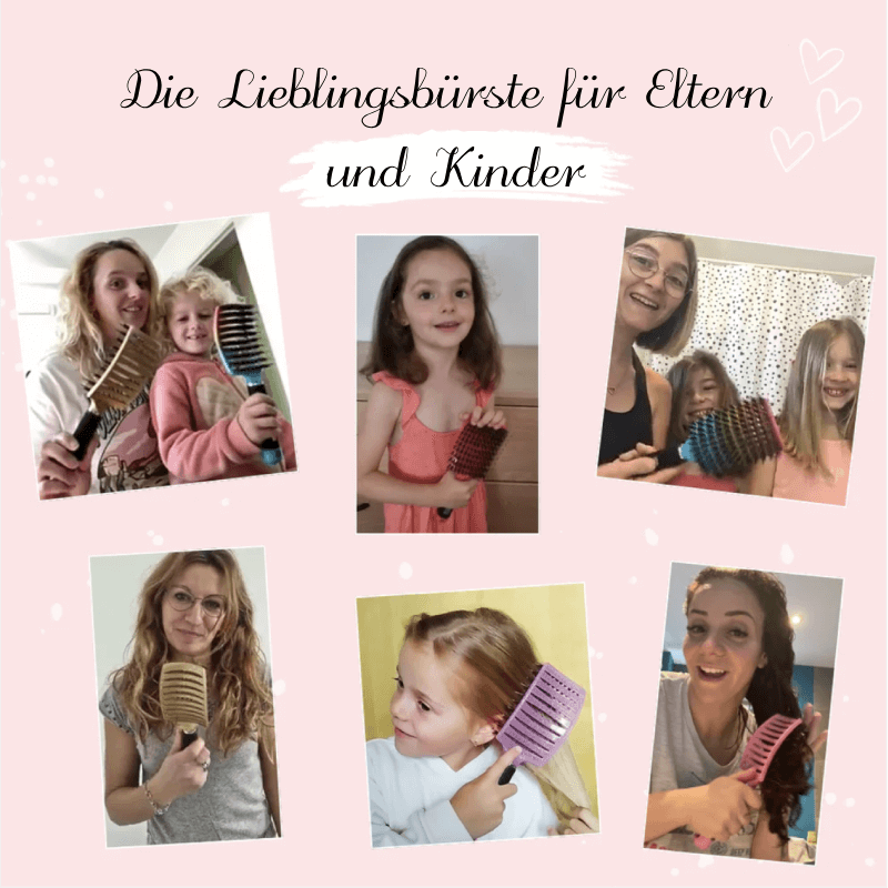 Anti-Bruch Entwirrungsbürste