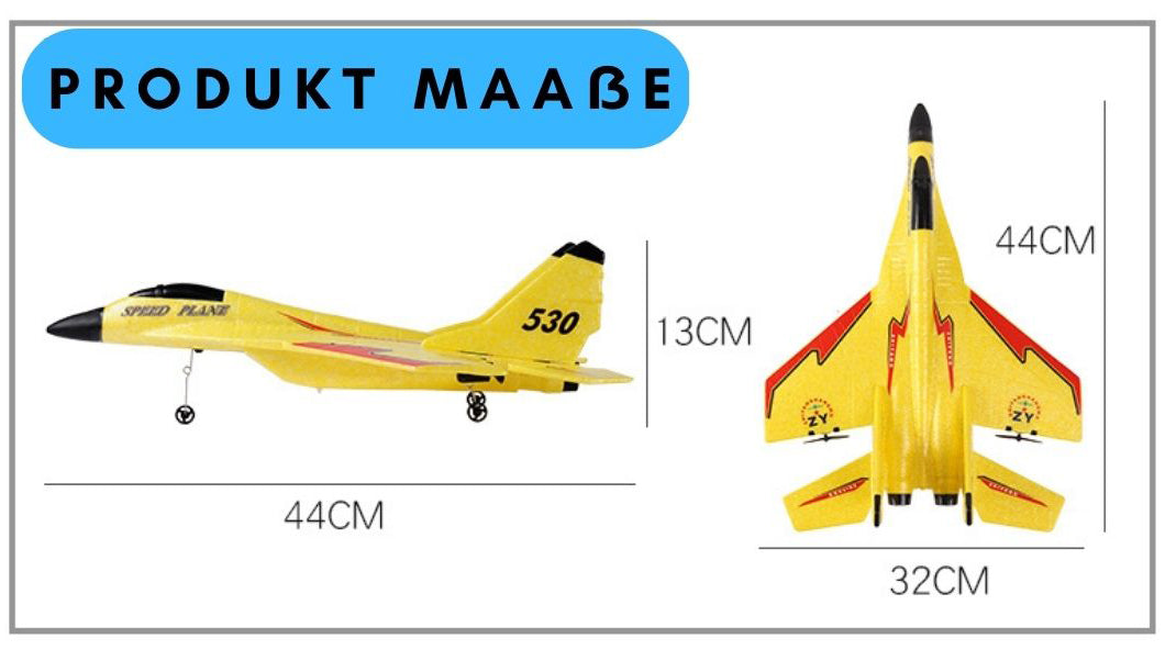 SkySurfer® - RC Hochleistungsfähiges Stuntflugzeug