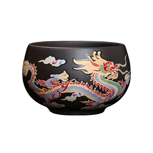 Farbwechselnde Drachen-Teetasse