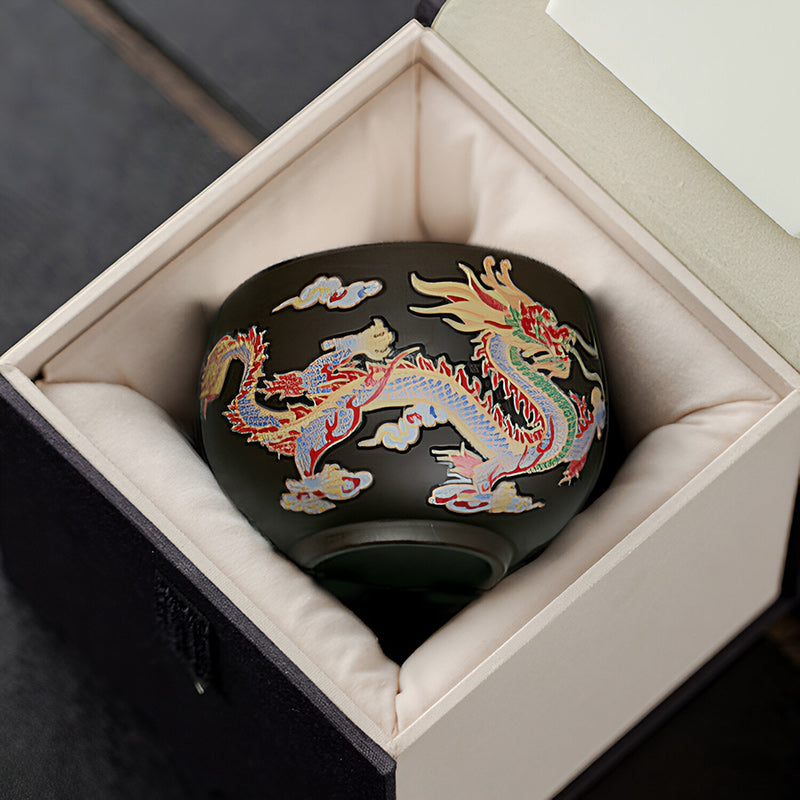 Farbwechselnde Drachen-Teetasse