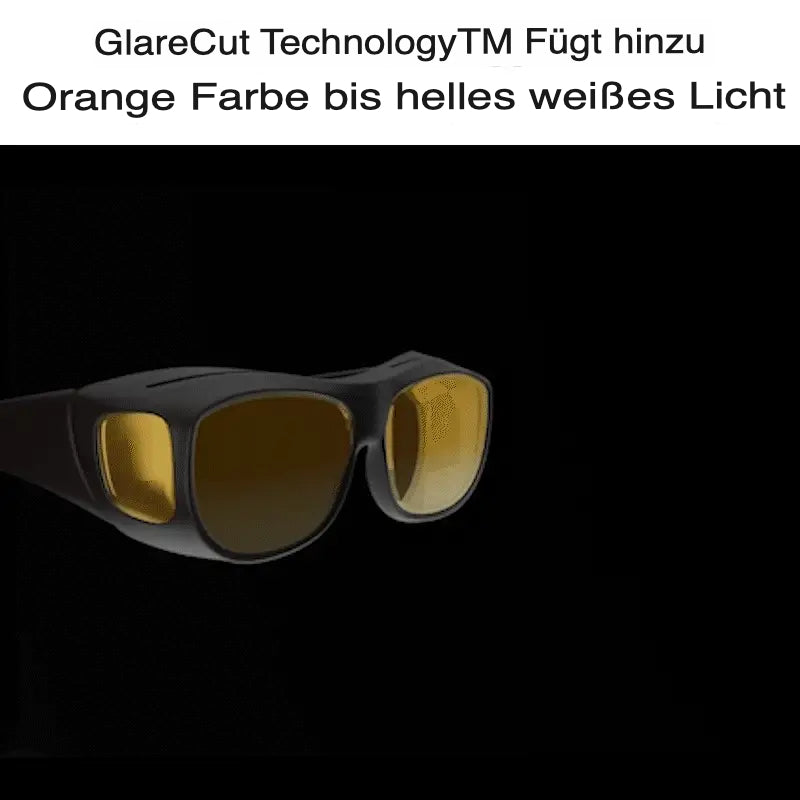 Scheinwerferbrille mit polarisierter LED-GlareCut-Technologie™ (passend für Brillenträger)