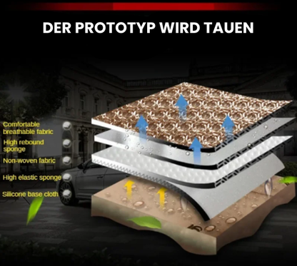 Autositzkissen aus Eisseide