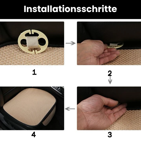Autositzkissen aus Eisseide